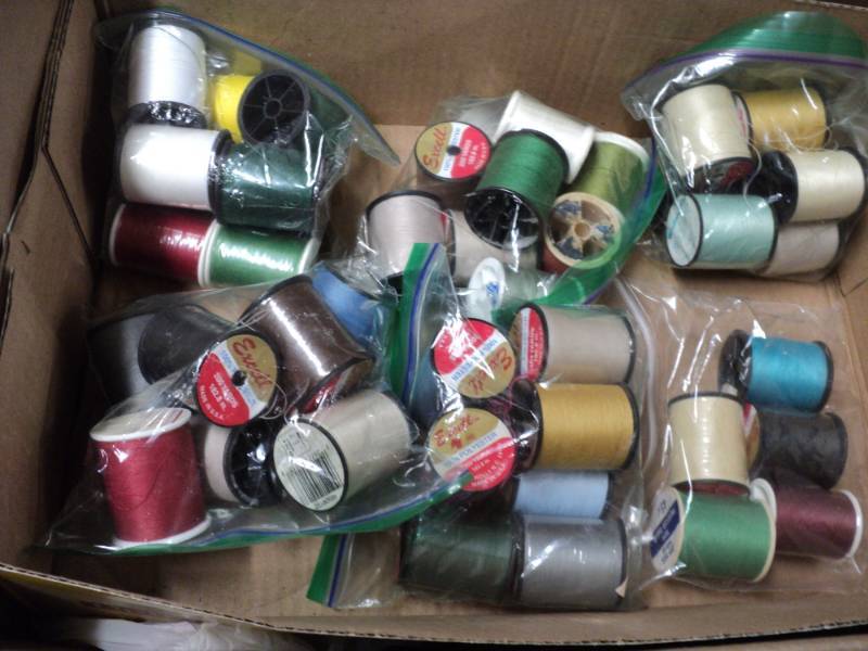 lot 213 image: Lot of Thread- looks new...