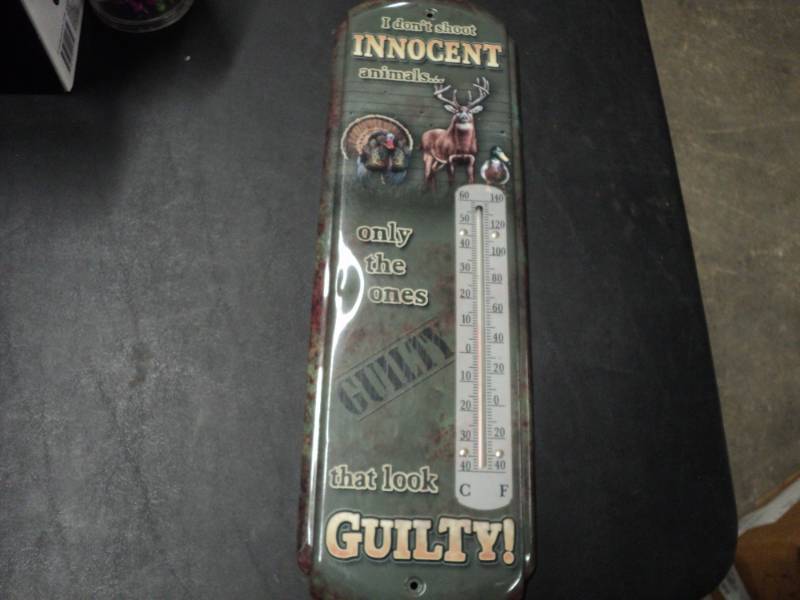 lot 225 image: Wildlife Metal Temperature Gauge 5 ...