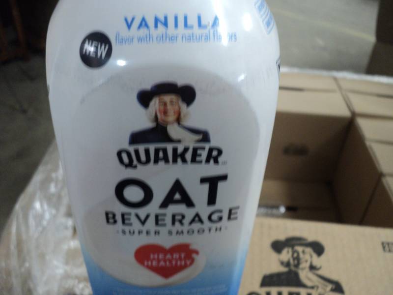 lot 295 image: Case of 6 Quaker Oat Vanilla Bevera...