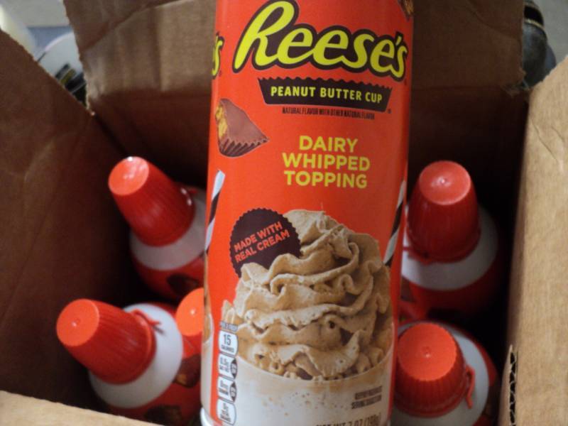 lot 304 image: Case of 6 - 7oz  Cans Reeses Dairy...