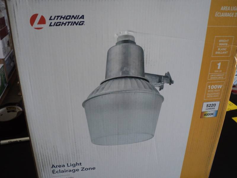 lot 322 image: Lithonia Lighting Area Lights...