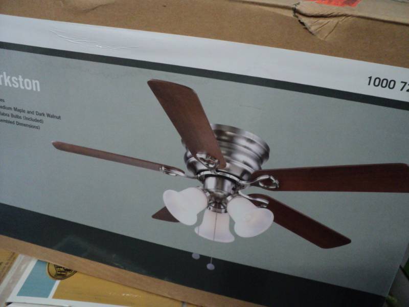 lot 347 image: 44 Clarkston Ceiling Fan with ligh...