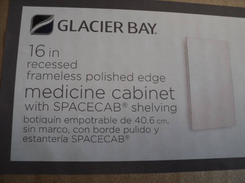 lot 394 image: Glacier Bay 16 Recessed Frameless ...