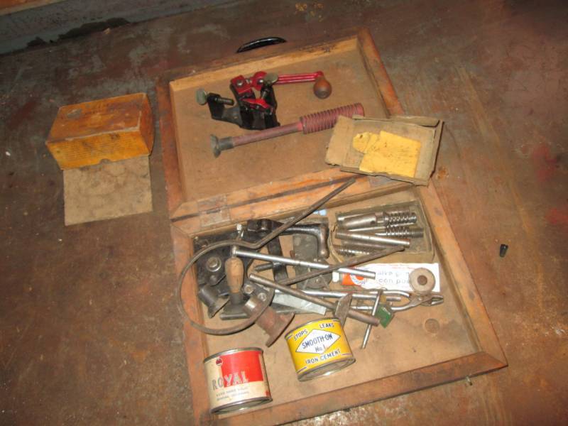 lot 122 image: Model T valve repair kit...