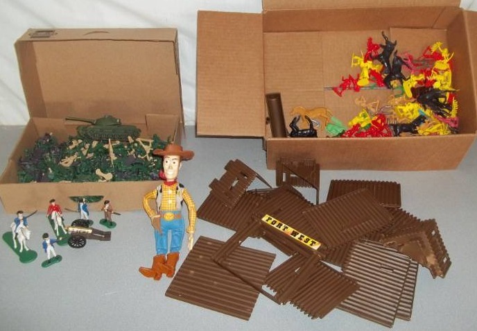 Vintage Army Figurines and More
