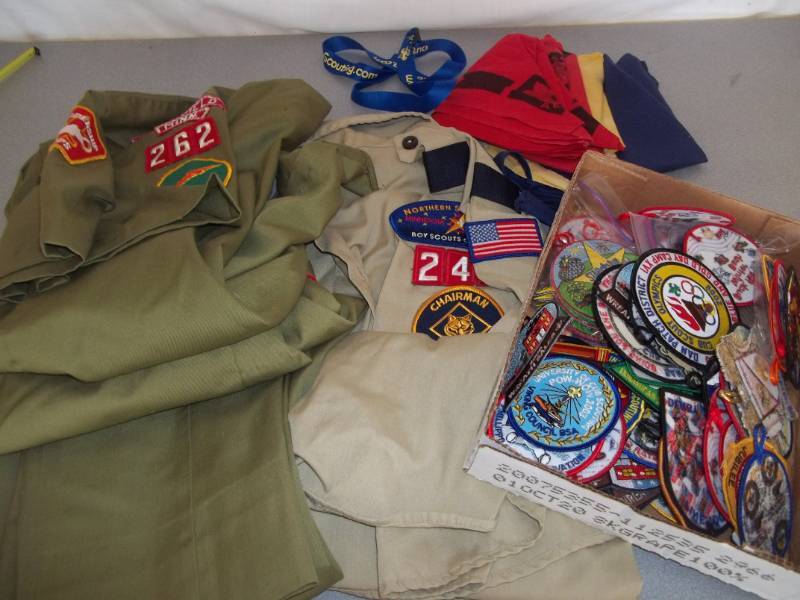 Boyscout Uniform and Patches