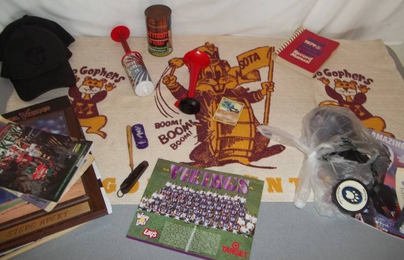 Assorted Sports Memorabilia