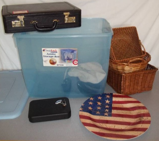 Baskets, Hand Gun Case, and More