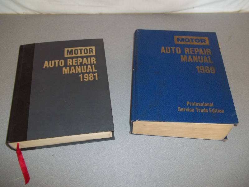 Vintage Repair Manuals