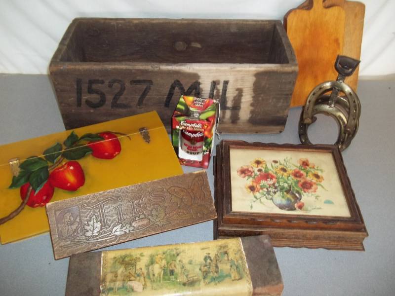 Assorted Vintage Items and Housewares