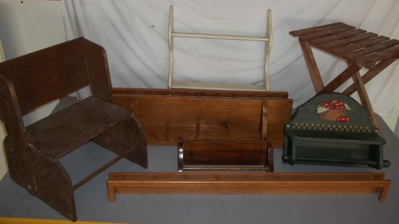 Assorted Wooden Shelves
