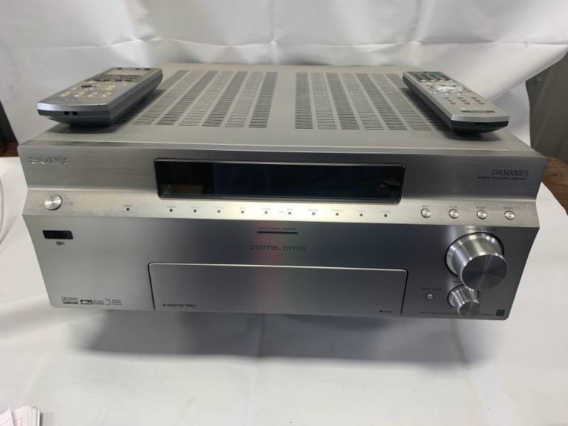 lot 3 image: Sony STR-DA5000 ES 7.1 Channel 170 Watt Digital Amplifier Receiver