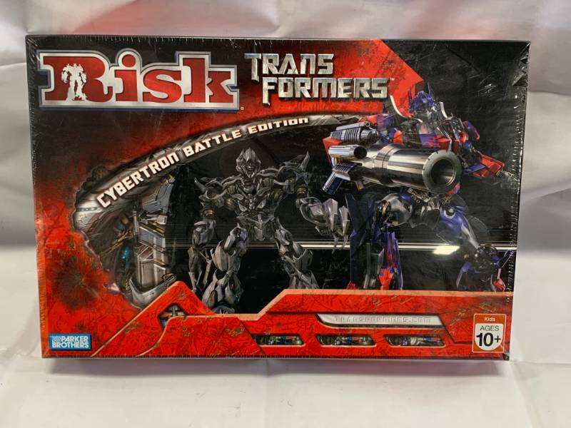 lot 31 image: New Sealed Transformers Risk Game