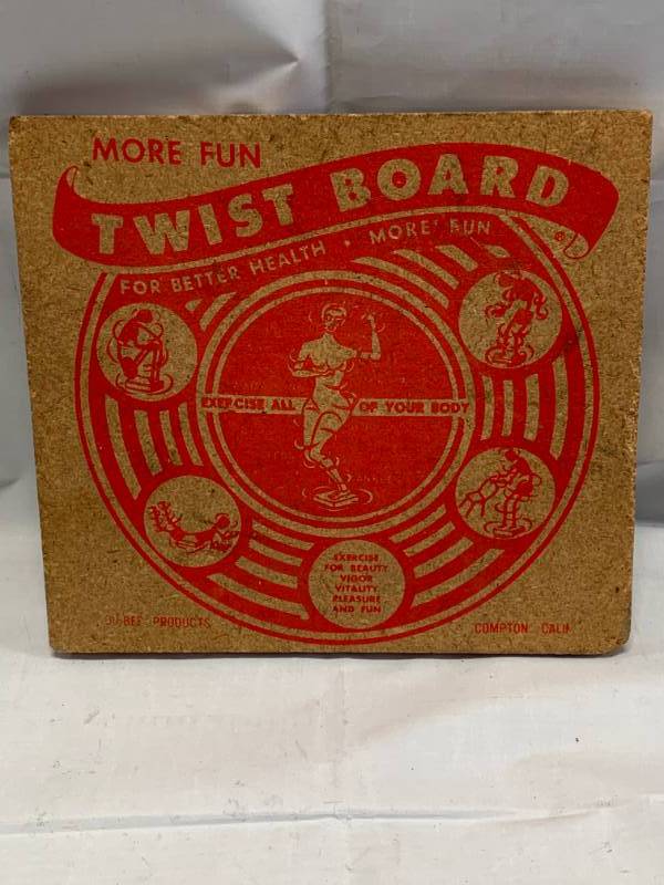 lot 36 image: Antique Exercise Twist Board