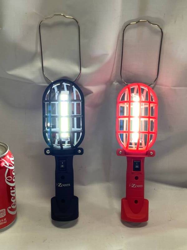 lot 37 image: Lot of 2 Brand NEW COB Utility Lights (batteries included)