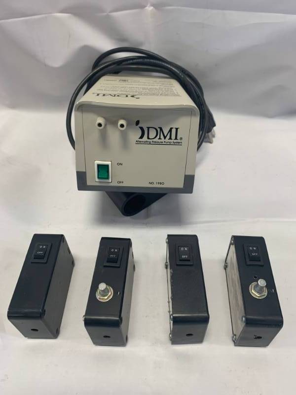 lot 53 image: Lot of 4 switches & DMI Pressure Pump