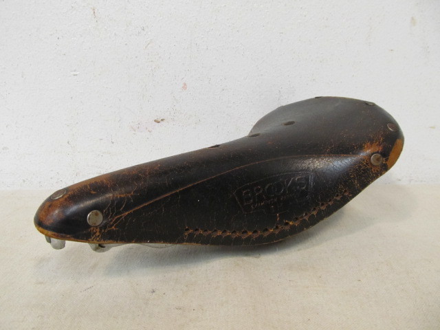 vintage brooks bike seat