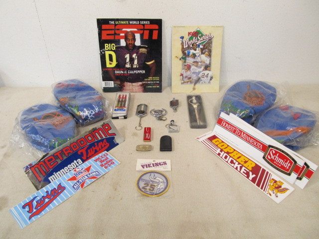 lot 44 image: Lot of Sports Collectibles Hood Ornaments etc