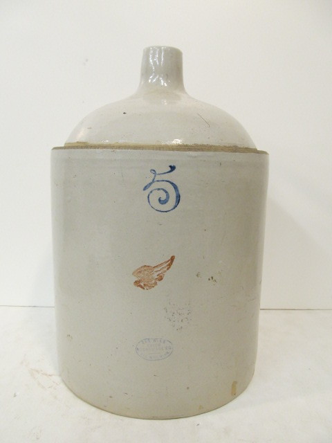 lot 190 image: 5 Gallon RED WING Stoneware Jug