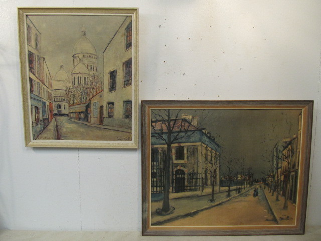 lot 200 image: Pair of Vintage Framed Mid Century 1960s Prints