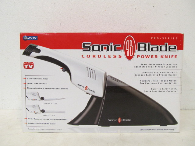 lot 216 image: New In Box SONIC BLADE Power Knife