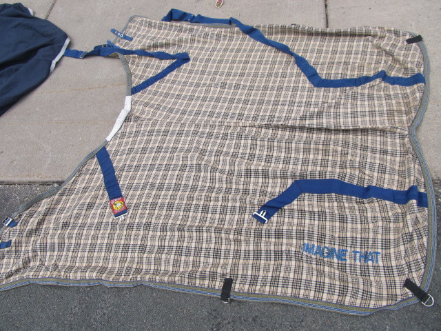 lot 257 image: Group of Good Quality Horse Blankets
