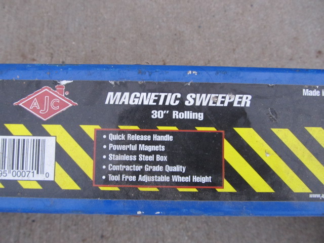 lot 7 image: AJC 30 Magnetic Sweeper