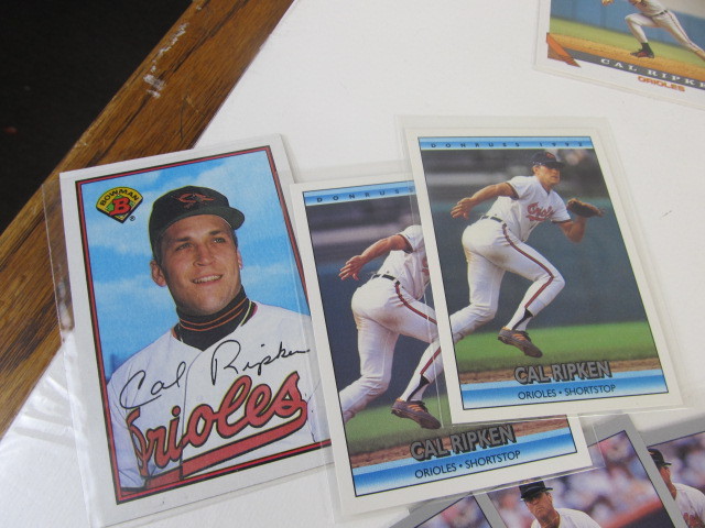 lot 266 image: Large Lot of CAL RIPKEN Baseball Cards