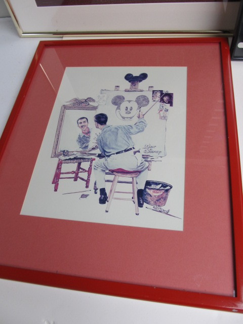 lot 282 image: Lot of DISNEY etc Framed Prints