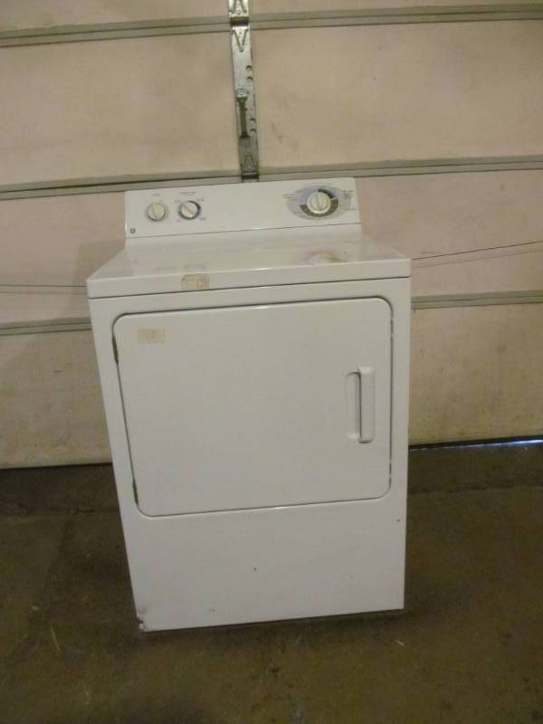 lot 48 image: general elctric gas clothes dryer