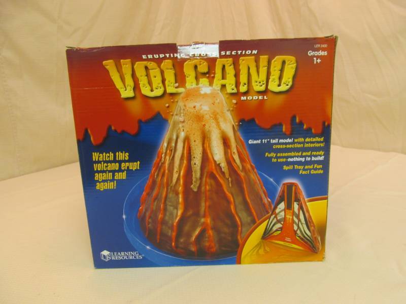 lot 141 image: NIP Learning Resources Erupting Cross Section Volcano