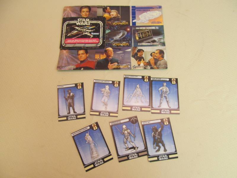 lot 170 image: Paramount Skybox Star Wars Cards