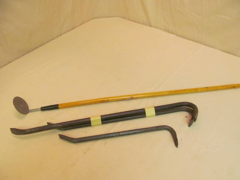 lot 231 image: 1 PryCrow bars, longhandle magnet(Magnet Missing)