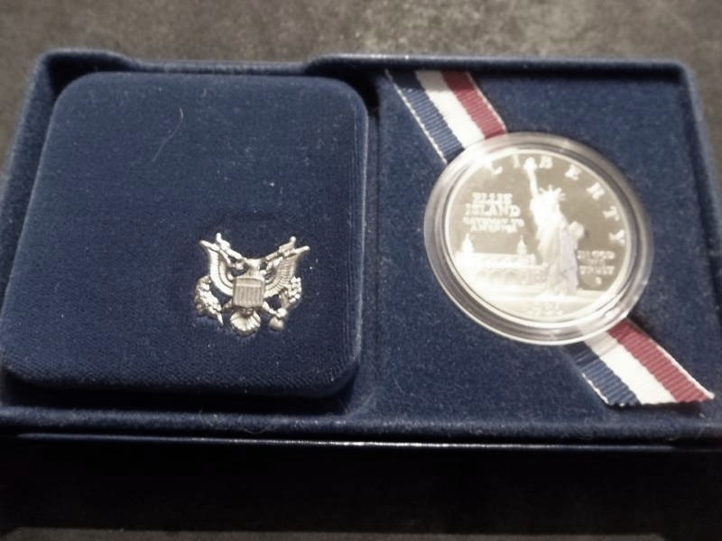 1986 US Liberty Silver One Dollar Proof