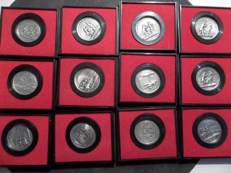 From The US Mint Dept. Of Treasury Americas First Mint Collector Comemmorative Coins.