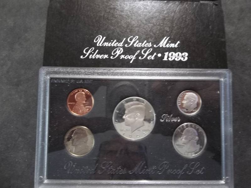 1993 Silver US Mint Proof Set