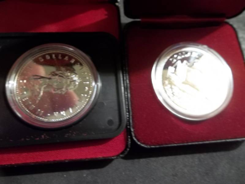 1978, 1979 Canadian Silver Dollars
