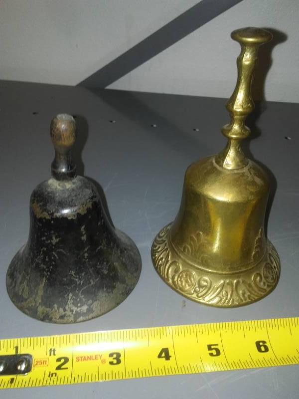 lot 211 image: Two vintage bells