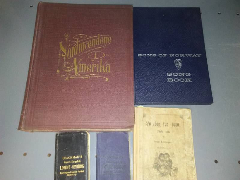 lot 230 image: 5 Antique Norwegian themed books  1899 - 1913.