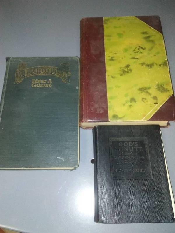 lot 231 image: 3 Vintage books  1916, 1923,1931