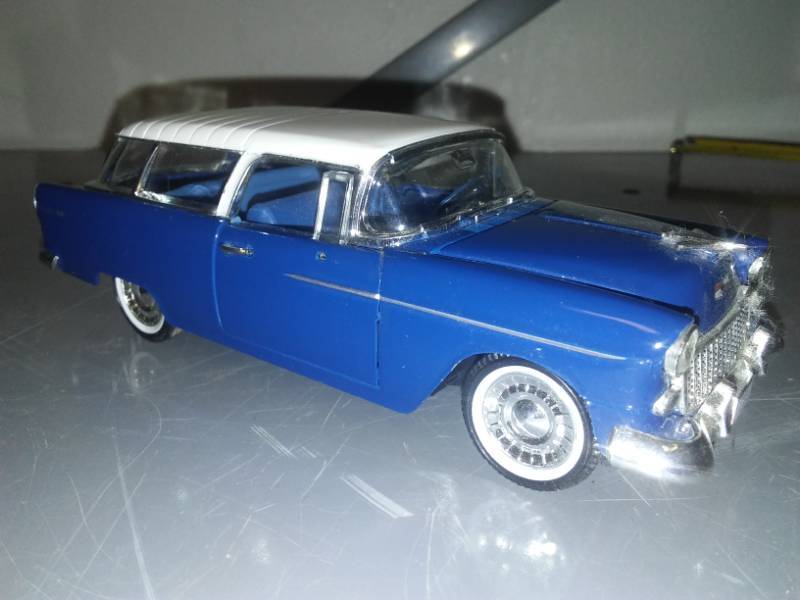 lot 284 image: 1955 Chevrolet Belair 2 door Nomad Chevy