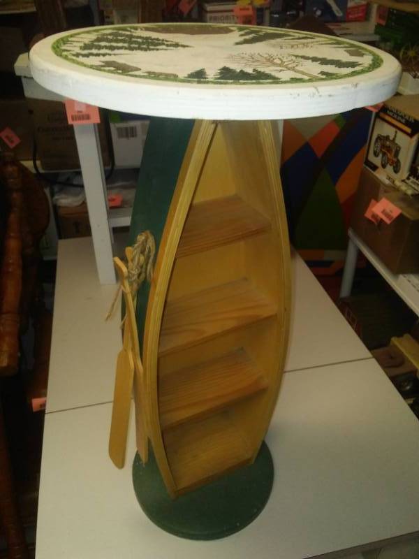 lot 293 image: Canoe side table