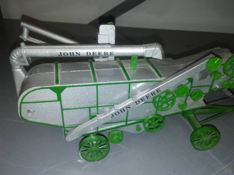 lot 300 image: John Deere Steam Thresher Metal and Plastic