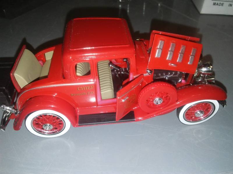 lot 349 image: Riverside Fire Department Chief car.Ltd. Ed.
