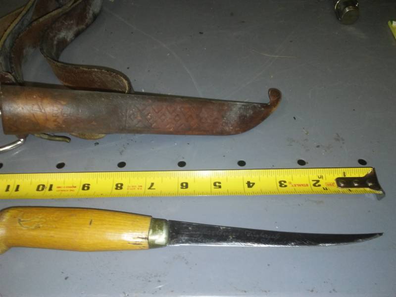 lot 382 image: Original 6 inch fillet knife, Jay martini Finland