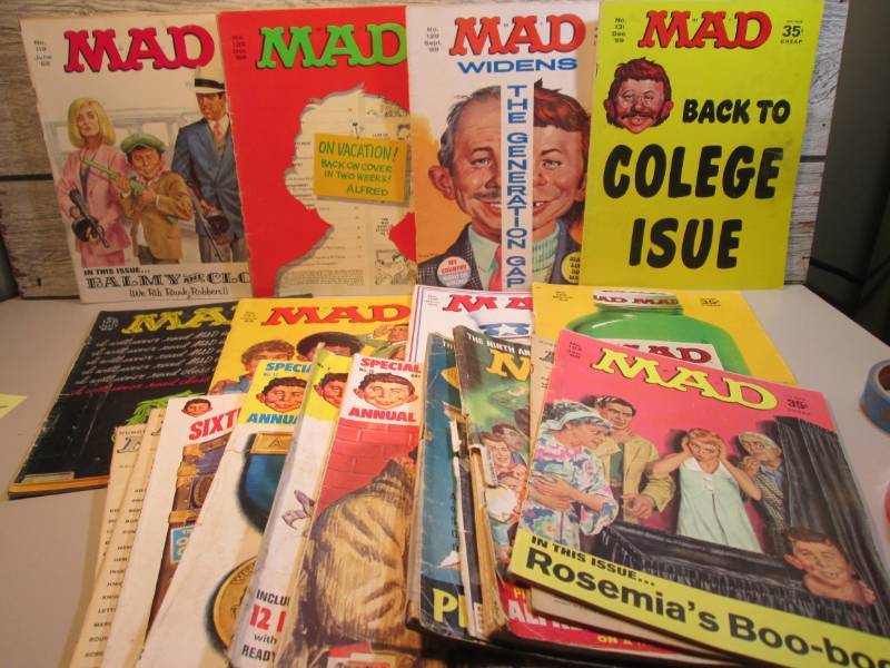 lot 24 image: Lot of MAD Magazines from the 1960...