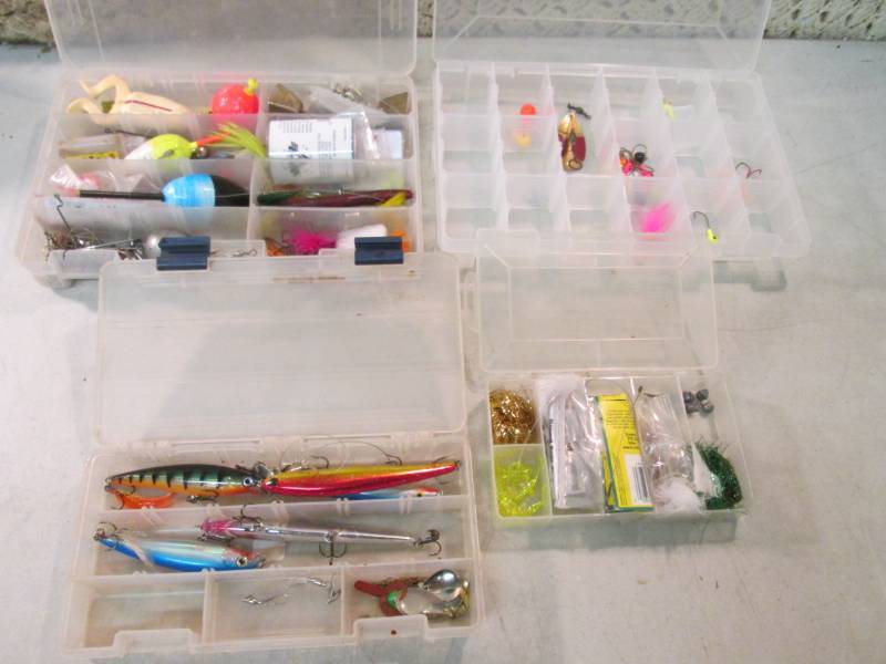 lot 50 image: Lot of Assorted Fishing Tackle in O...