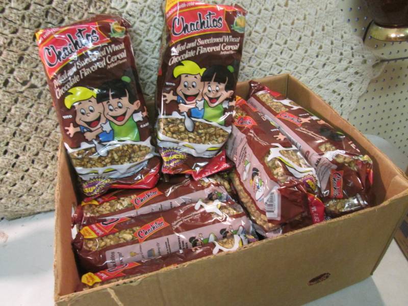 lot 52 image: 9 Bags of Chachitos Puffed and Swee...