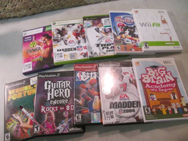 lot 88 image: Assorted Game System Games PS2 XBOX...