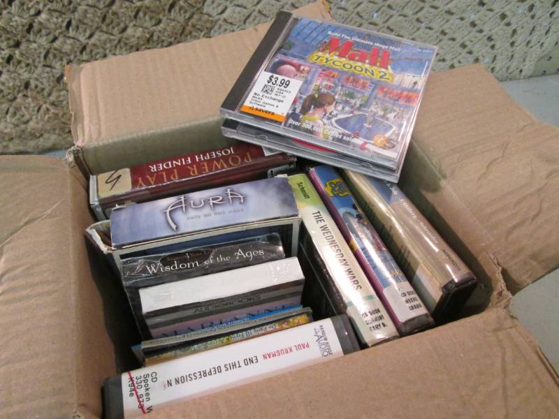 lot 95 image: Audio Books and CDs  CLR...